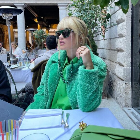 Marc Jacobs MARC 586/S 0KB7 9O Square Sunglasses - Transparent Grey - Picture 3 of 10